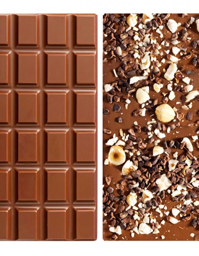 Tablette chocolat au lait noisette