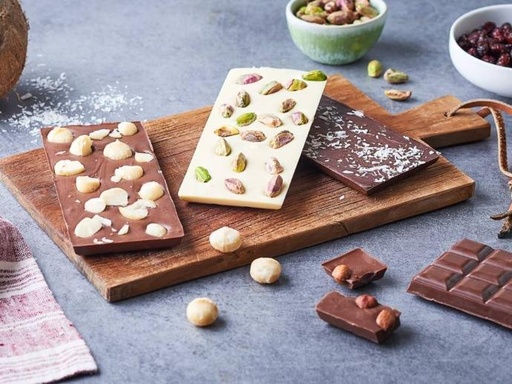 [23TATRNO] Trio de tablettes de chocolat noisette